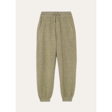 Loro Piana - Cellina Pants Mouline Wool Linen Silk, Man, Spring Seeds, Size: S