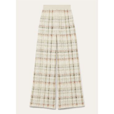 Loro Piana - Gozzano Trousers Silk Cotton, Woman, Waterfall Nuance, Size: XS