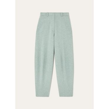 Loro Piana - Dan Pants Novalis, Woman, Tourmaline Green Melange, Size: 44