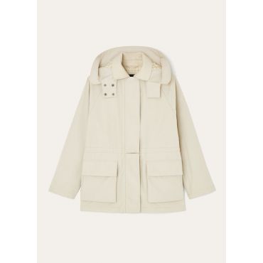 Loro Piana - Horsey Mini Parka Twenty K Storm, Woman, Outerbanks, Size: L