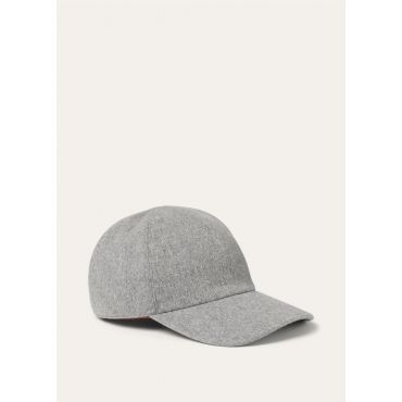 Loro Piana - Ivy Baseball Cash Storm, Man, Flannel Melange, Size: XL