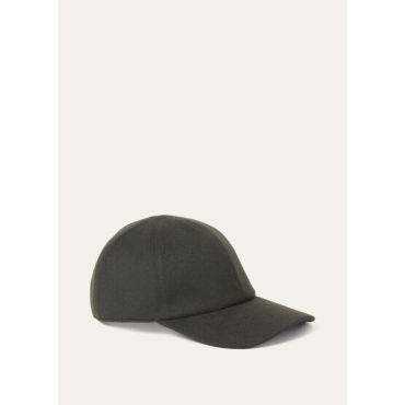 Loro Piana - Ivy Baseball Cash Storm, Man, Dark Military Green, Size: XL