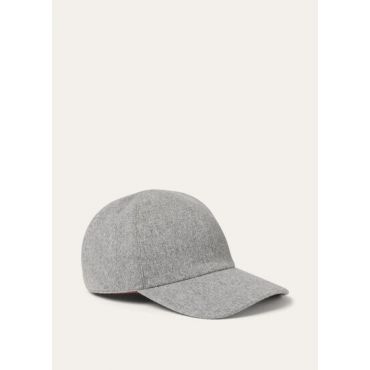 Loro Piana - Ivy Baseball Cash Storm, Man, Flannel Melange, Size: XL