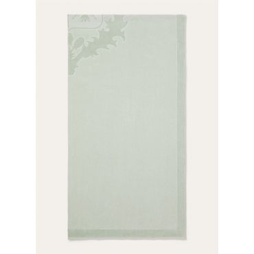 Loro Piana - Crest Beach Towel Cotton, Pale Mint, Size: NR