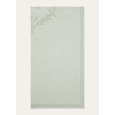 Loro Piana - Crest Beach Towel Cotton, Pale Mint, Size: NR