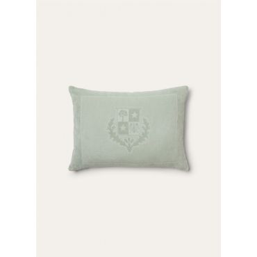 Loro Piana - Crest Beach Pillow Cotton, Pale Mint, Size: NR
