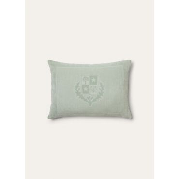 Loro Piana - Crest Beach Pillow Cotton, Pale Mint, Size: NR