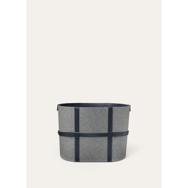 Loro Piana - Soft Basket Cashfelt L, Wild Dove Melange, Size: NR