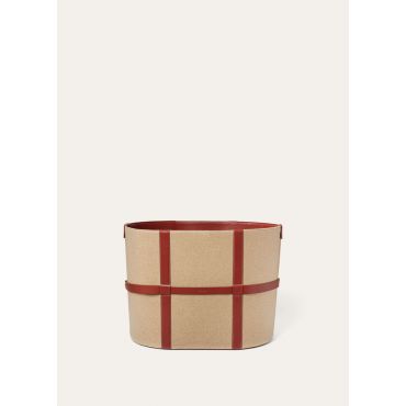 Loro Piana - Soft Basket Cashfelt L, Shadow Gold Melange, Size: NR