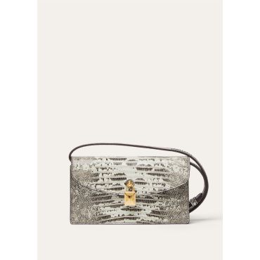 Loro Piana - Extra Pochette Tejus, Woman, Deep Ice/Sun Gold, Size: NR