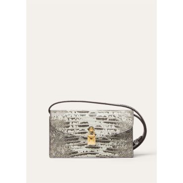 Loro Piana - Extra Pochette Tejus, Woman, Deep Ice/Sun Gold, Size: NR
