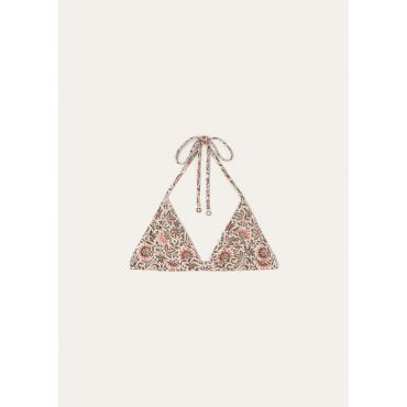 Loro Piana - Triangle Top Back Lock Riserva San Nicolo', Woman, Chalk/Graphite Powder/Dahlia, Size: 42