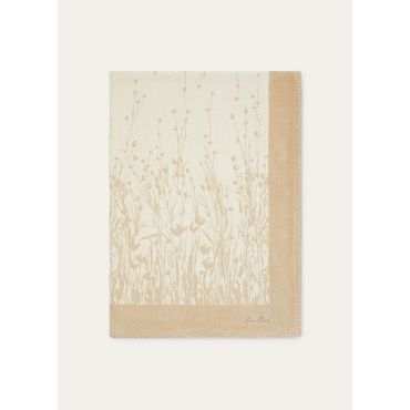 Loro Piana - Loro Piana Campo Di Lino Beach Towel Cotton, Shaded White/Zen, Size: NR