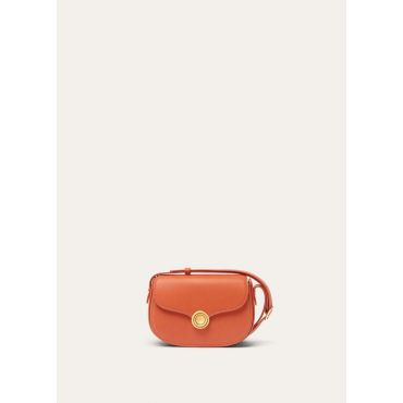 Loro Piana - Ghiera Mini Velvet Calf, Woman, Marmelade Orange/Sun Gold, Size: NR