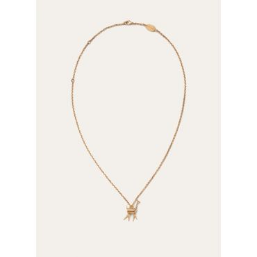 Loro Piana - Vicuna Necklace, Woman, Jewel Sun Gold, Size: NR