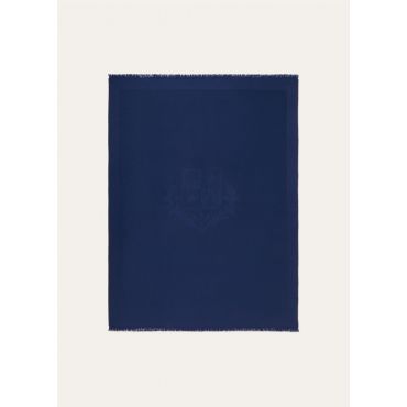 Loro Piana - Crest Plaid Cashmere Light, Blue Lagoon, Size: NR