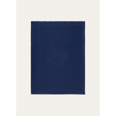 Loro Piana - Crest Plaid Cashmere Light, Blue Lagoon, Size: NR