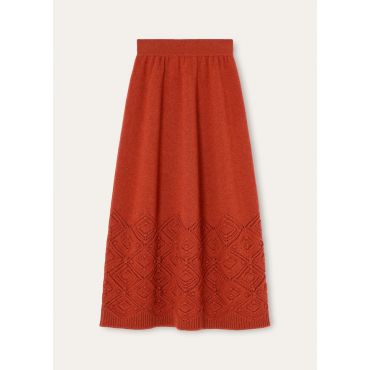 Loro Piana - La Plagne Skirt Cash Gg5, Woman, Punch Melange, Size: XS