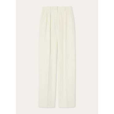 Loro Piana - Chad Trouser Hyannis, Woman, White, Size: 38