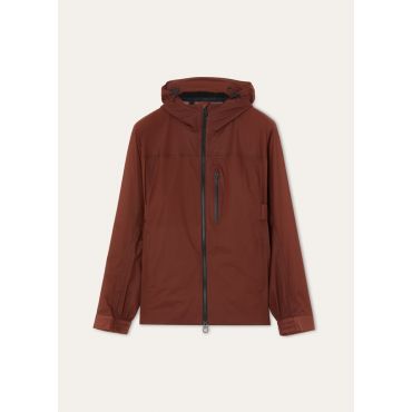 Loro Piana - Kyne Bomber Ultra Light Ripstop Storm, Man, Rust, Size: 54
