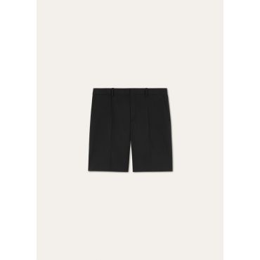 Loro Piana - Lawrie Bermuda Technical Wool Rain, Man, Navy Blue, Size: 48