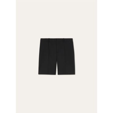 Loro Piana - Lawrie Bermuda Technical Wool Rain, Man, Blue Navy, Size: 54