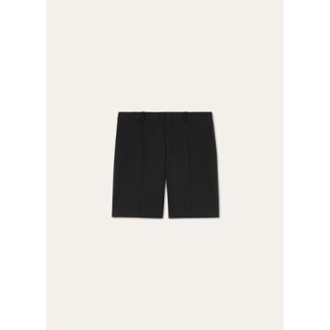 Loro Piana - Lawrie Bermuda Technical Wool Rain, Man, Blue Navy, Size: 54