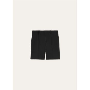 Loro Piana - Lawrie Bermuda Technical Wool Rain, Man, Blue Navy, Size: 54