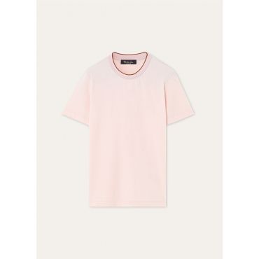 Loro Piana - Par T-shirt Technical Pique, Woman, Pink, Size: M