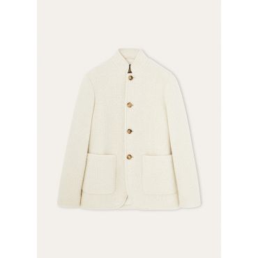 Loro Piana - Spagna Sb Jacket Curly Fur, Woman, Nougat, Size: 40