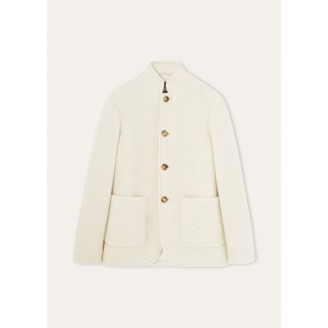 Loro Piana - Spagna Sb Jacket Curly Fur, Woman, Nougat, Size: 40