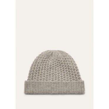 Loro Piana - Jungfrau Beanie Baby Cash Gg 5, Woman, Beige, Size: S