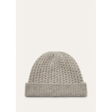 Loro Piana - Jungfrau Beanie Baby Cash Gg 5, Woman, Beige, Size: S