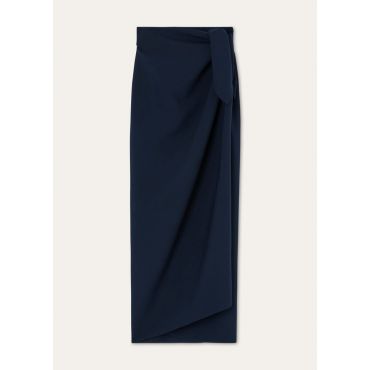 Loro Piana - Corina Skirt Breeze Wool, Woman, Ink Bottle, Size: 40