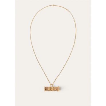Loro Piana - Dice Necklace, Woman, Sun Gold, Size: NR
