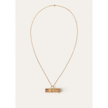 Loro Piana - Dice Necklace, Woman, Sun Gold, Size: NR