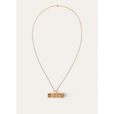 Loro Piana - Dice Necklace, Woman, Sun Gold, Size: NR