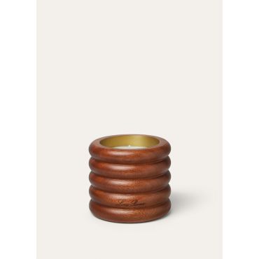 Loro Piana - Mystic Fleece Candle Medium Mahogany, Natural Mahogany Wood, Size: NR