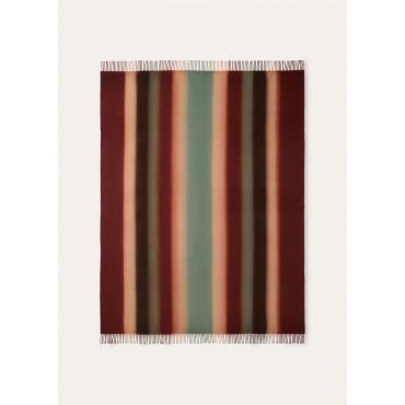 Loro Piana - Plaid Shaded Stripe Wool Cash, Kummel/Brown, Size: NR