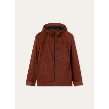 Loro Piana - Kyne Bomber Ultralight Ripstop, Woman, Rust, Size: 40