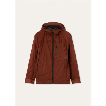 Loro Piana - Kyne Bomber Ultralight Ripstop, Woman, Rust, Size: 40