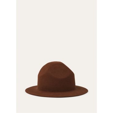 Loro Piana - Leon Hat My Felt Baby Cash, Man, Pecan Syrup, Size: S