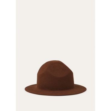 Loro Piana - Leon Hat My Felt Baby Cash, Man, Pecan Syrup, Size: S