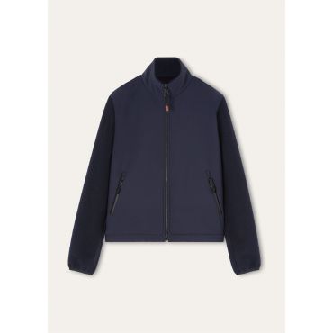 Loro Piana - Jackson Hole Bomber Pile Cash, Woman, Blue Navy, Size: M