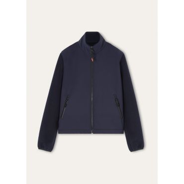 Loro Piana - Jackson Hole Bomber Pile Cash, Woman, Blue Navy, Size: M