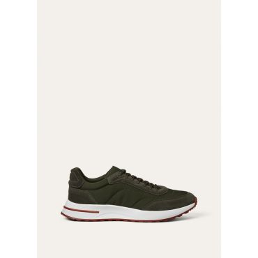 Loro Piana - Week_end Walk Evo Wind Suede, Man, Ireland Green, Size: 42,5