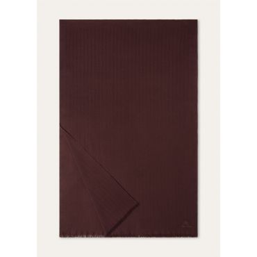 Loro Piana - Hallet Scarf Wish, Man, Bordeaux, Size: NR