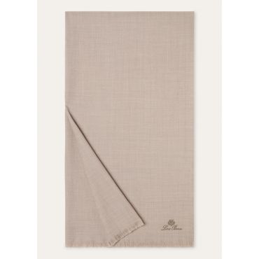 Loro Piana - Hallet Scarf Wish, Man, Grey, Size: NR