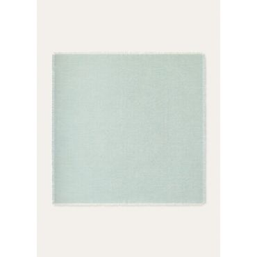 Loro Piana - Punjab Jacquard Foulard 90 Cash Silk, Woman, Pearl Cloud/Pale Leaf, Size: NR
