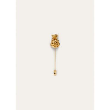 Loro Piana - Maxi Cardo Pin, Woman, Sun Gold, Size: NR